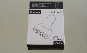 Allreli 3-fach KFZ USB Netzteil mit 37 Watt Leistung
