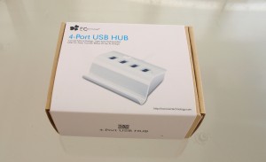 EC Technology 4-fach USB 3.0 Hub im edlen Apple Design