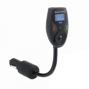 Victsing® FM Transmitter mit Freisprecheinrichtung, Geräuschunterdrückung & Bluetooth. Flexibel einstellbar und für jedes Auto geeignet