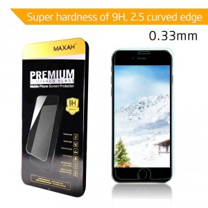 MAXAH® 2 × 0,33mm Gorilla Glas für das Apple iPhone 6 (4,7 Zoll)
