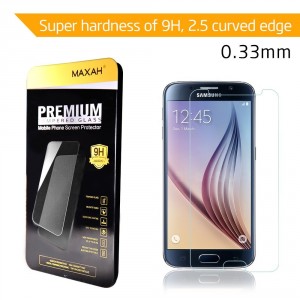 MAXAH® 2 × 0,33mm Gorilla Glas für das Samsung Galaxy S6