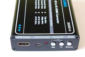 Ligawo 3050014 AV CVBS SCART/S-Video Analog auf HDMI 4K Scaler Digital Wandler