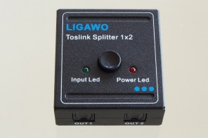 Ligawo 6518753 Toslink Audio Splitter