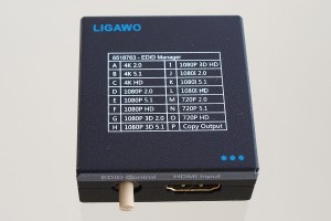 Ligawo 6518763 HDMI EDID Manager mit Audio und Video Steuerung