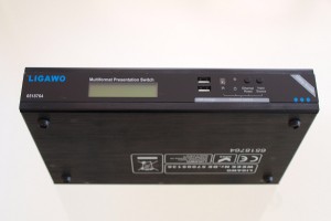 Ligawo 6518764 Multiformat Konverter zu 1080p HDMI mit Netzwerk Switch