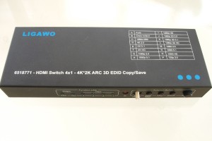 Ligawo 6518771 HDMI Switch 4x1