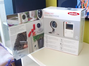 Ednet Viw & Care Video Babyphone mit Touchscreen