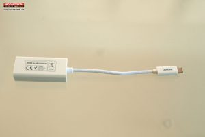 Ligawo 6518944 USB 3.1 C zu RJ45 Adapterkabel