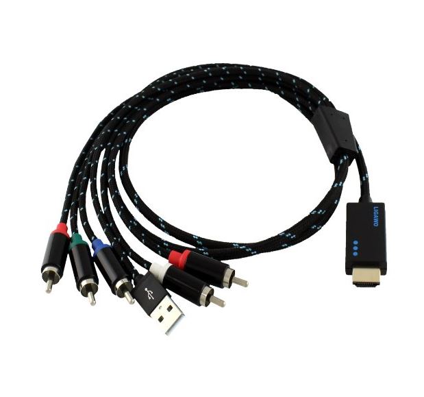 Ligawo 6518930 HDMI zu YPbPr Component Kabel