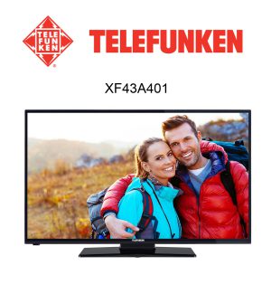 Telefunken XF43A401 Full HD Flachbildfernseher mit SmartTV