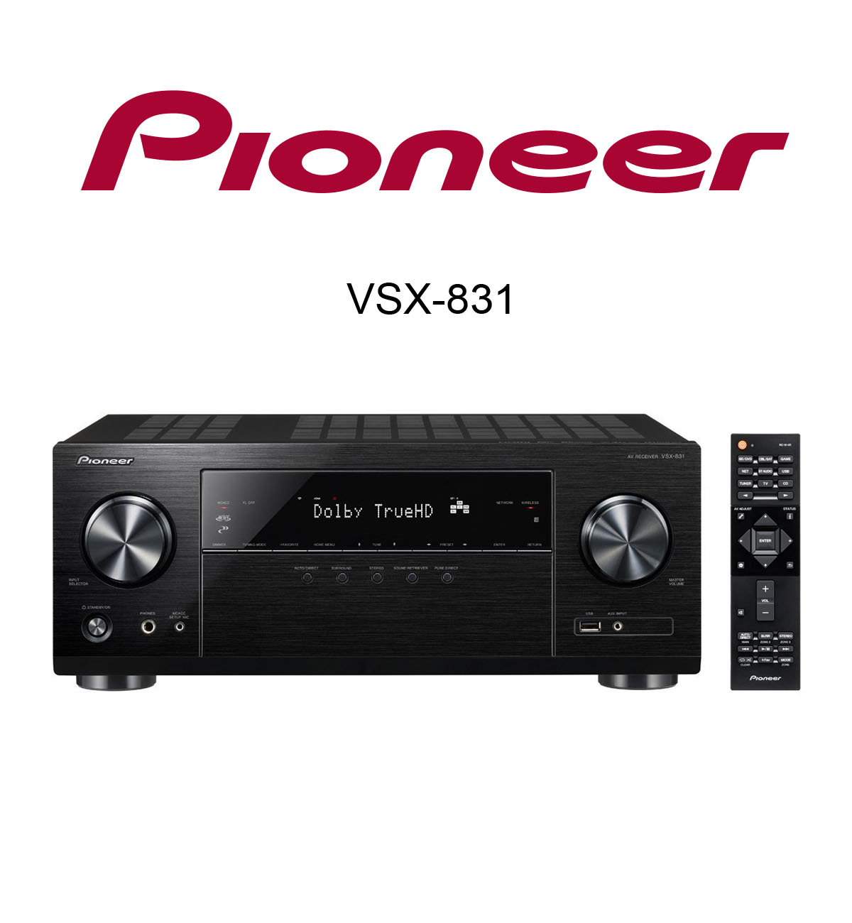 Pioneer VSX831 Der neue 5.2 AV Receiver im Test aktuelle Fernseher im