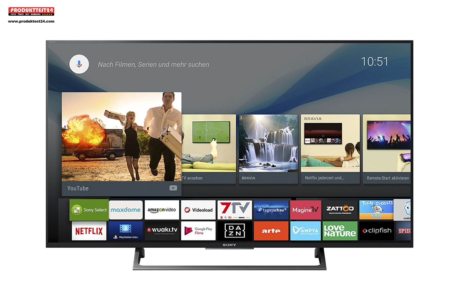Der Sony Bravia KD49XE8005 Ultra HD Fernseher mit HDR10 im Test