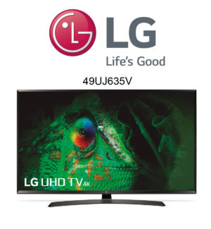 LG 49UJ635V Ultra HD Fernseher mit HDR