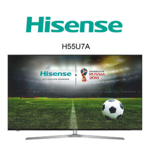 Hisense H55U7A ULED 4K UHD TV mit Quantum Dot Display