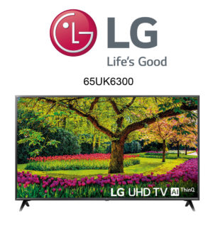 LG 65UK6300 Ultra HD Fernseher mit Active HDR