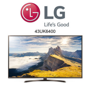 LG 43UK6400 4K Fernseher mit Smart TV