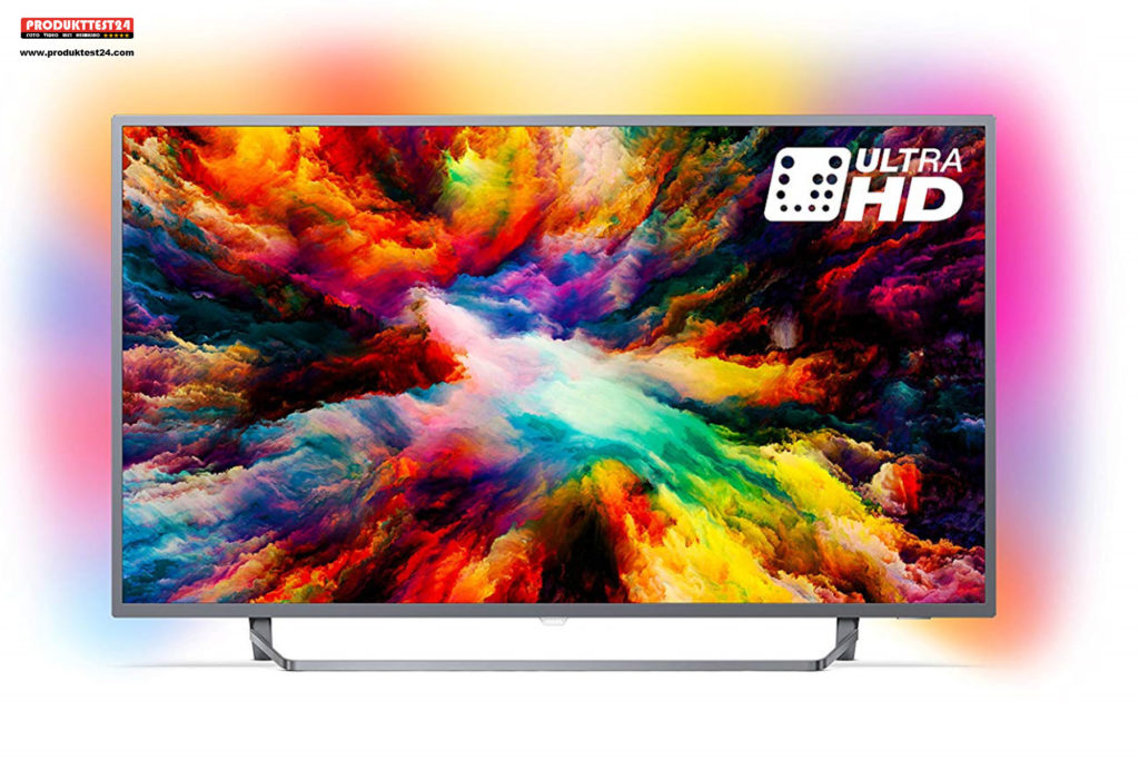 Philips 55PUS7303/12 Ultra HD 4K TV mit HDR10 und Ambilight