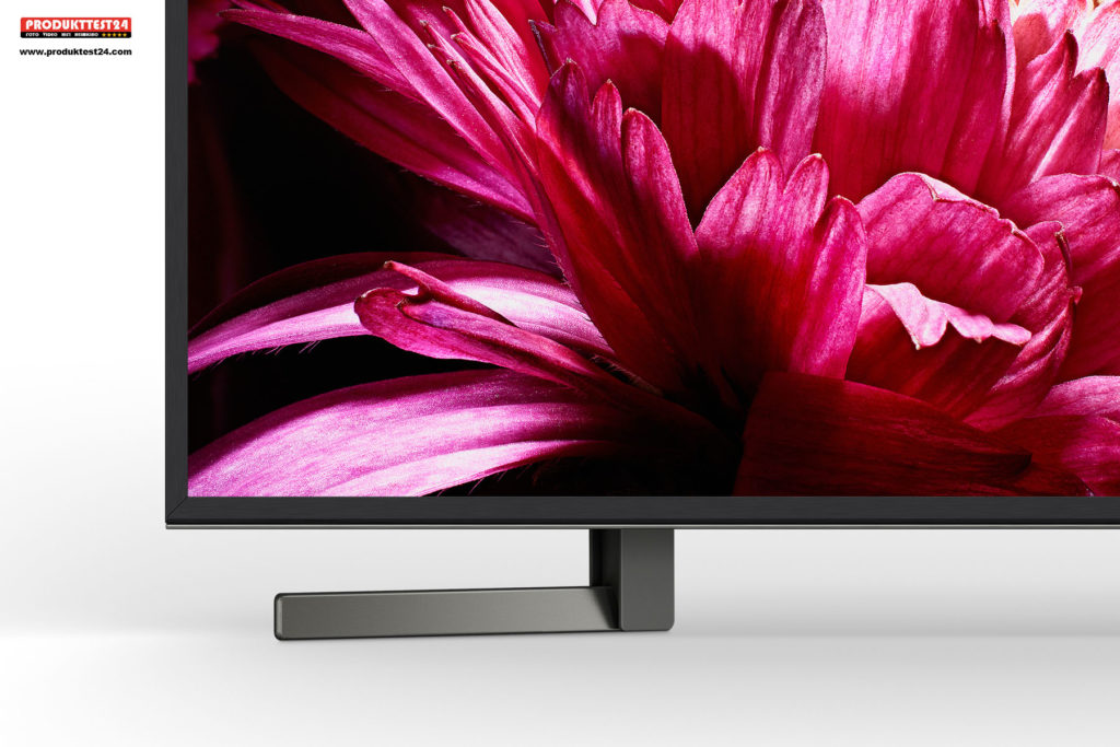 Sony KD-65XG9505 - Elegante Standfüße aus Aluminium