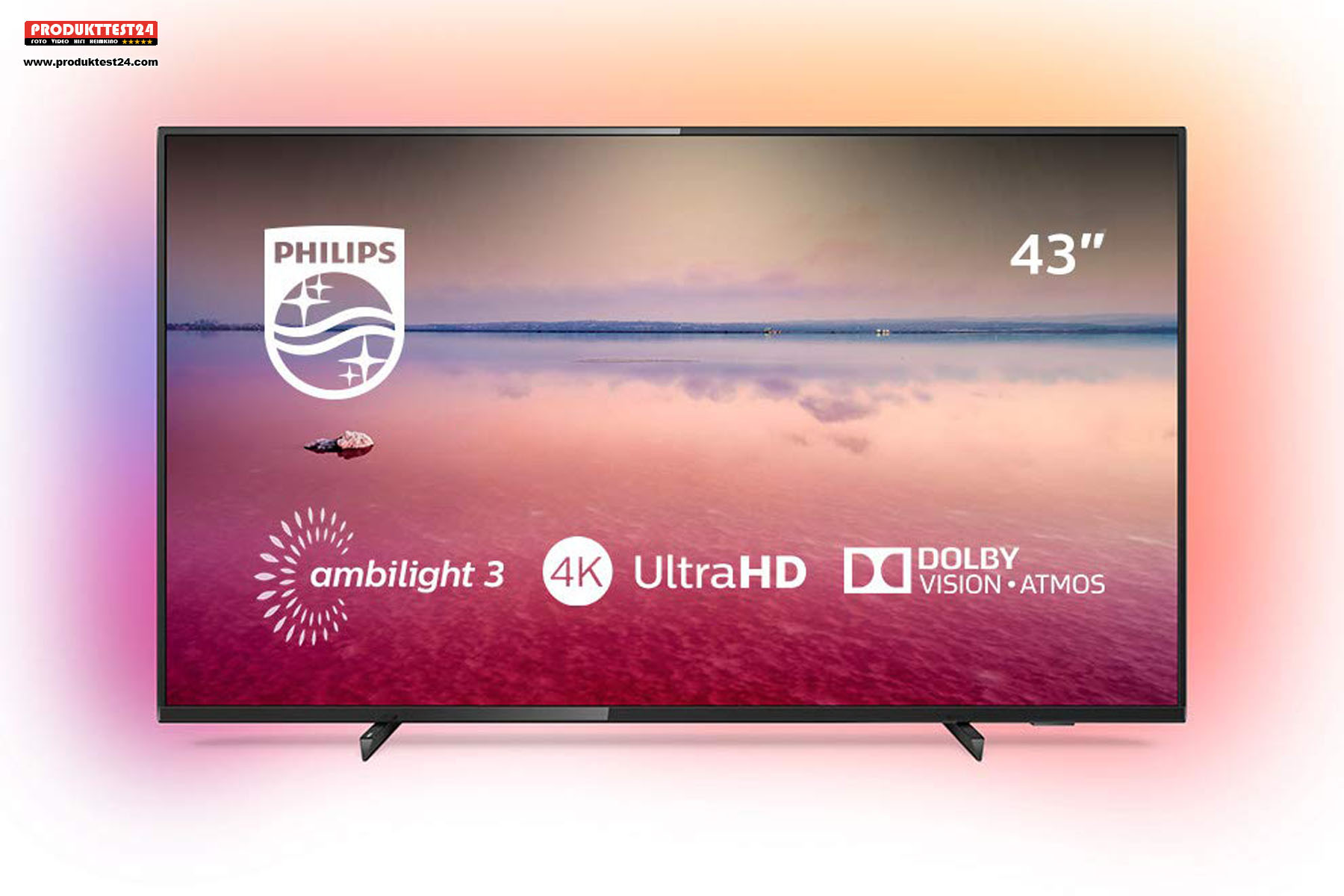 Philips 43PUS6704/12 mit Ambilight 3, Ultra HD Display und Dolby Vision sowie HDR10+