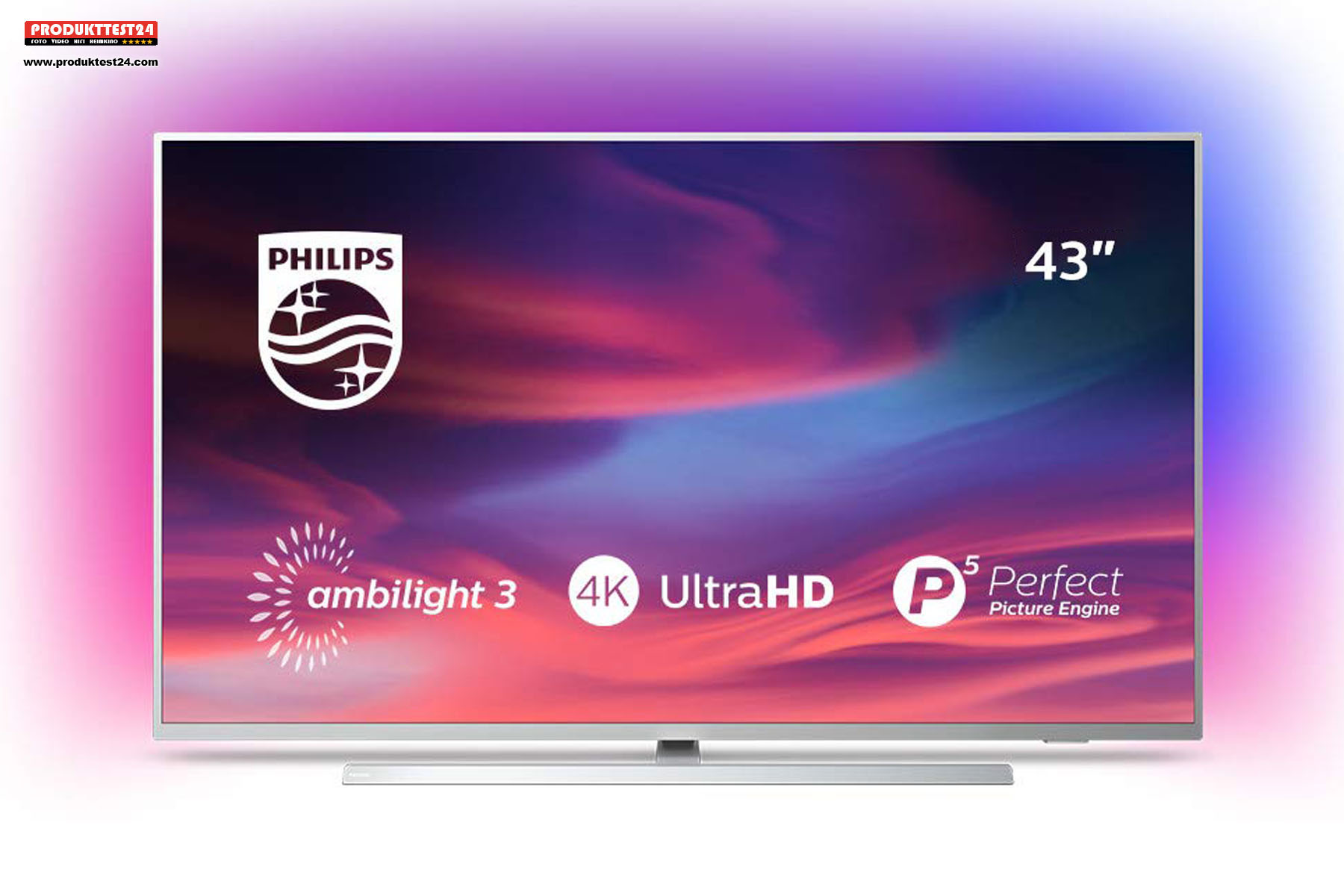 Philips 43PUS7304/12 UHD Fernseher mit Ambilight