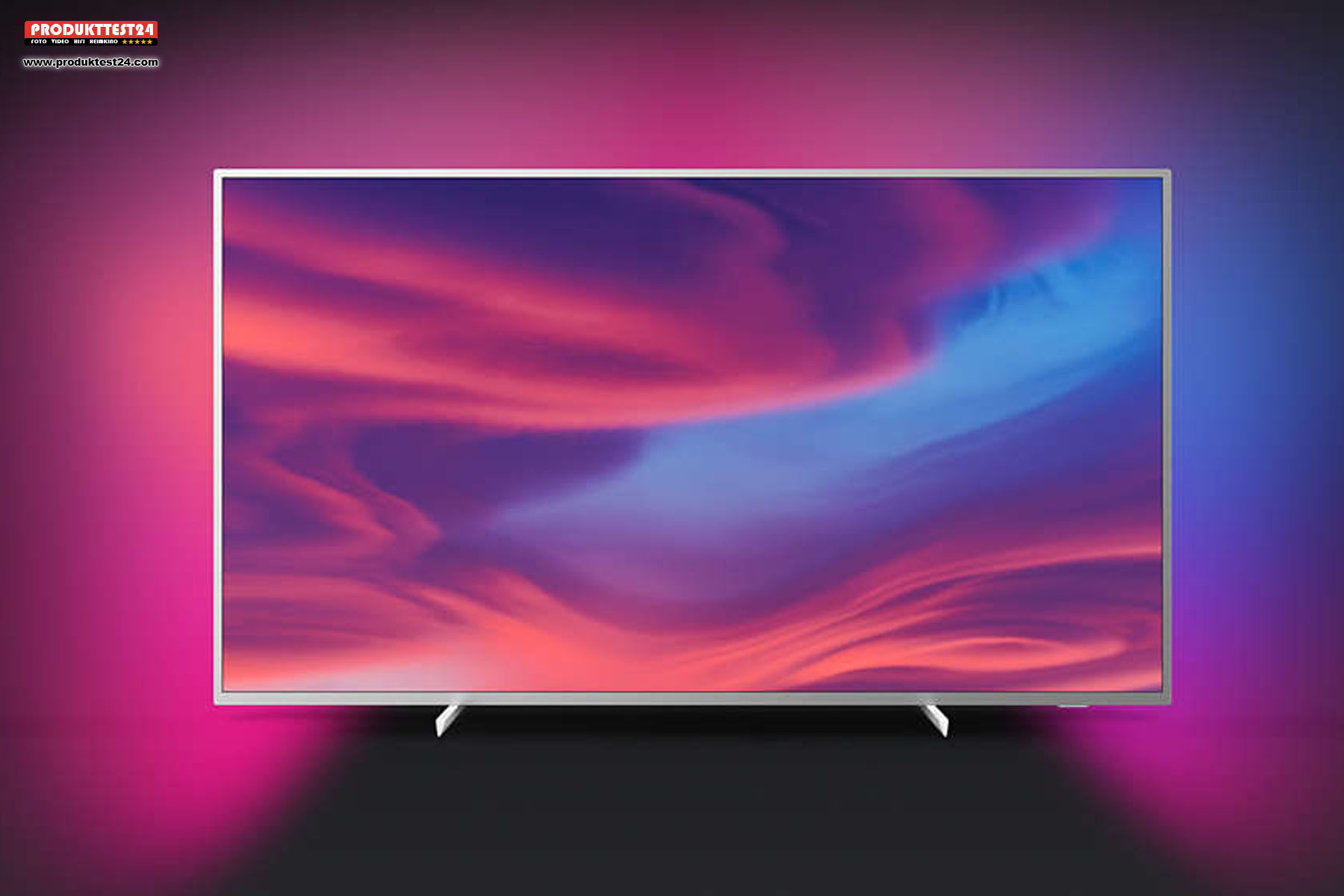 3-seitiges Ambilight lässt das Bild größer wirken