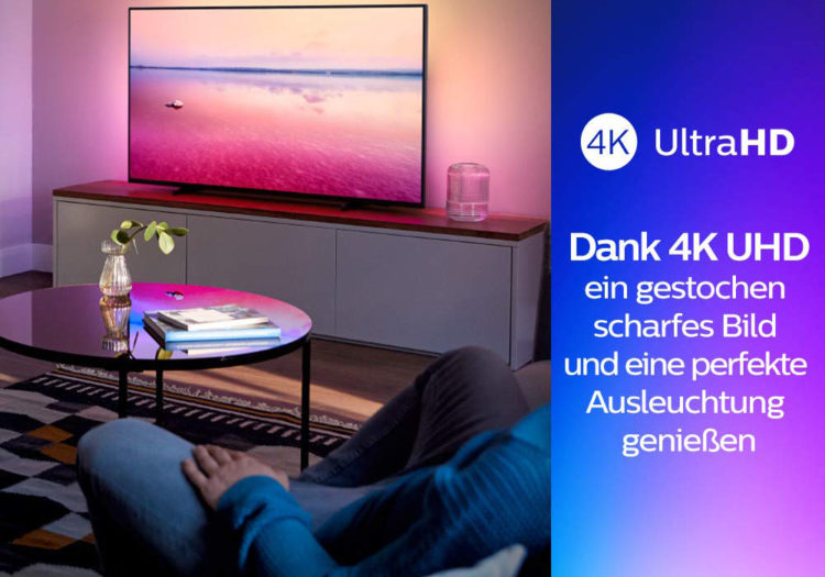 Im Test Der Philips 55PUS6704/12 UHD 4K Fernseher mit Ambilight