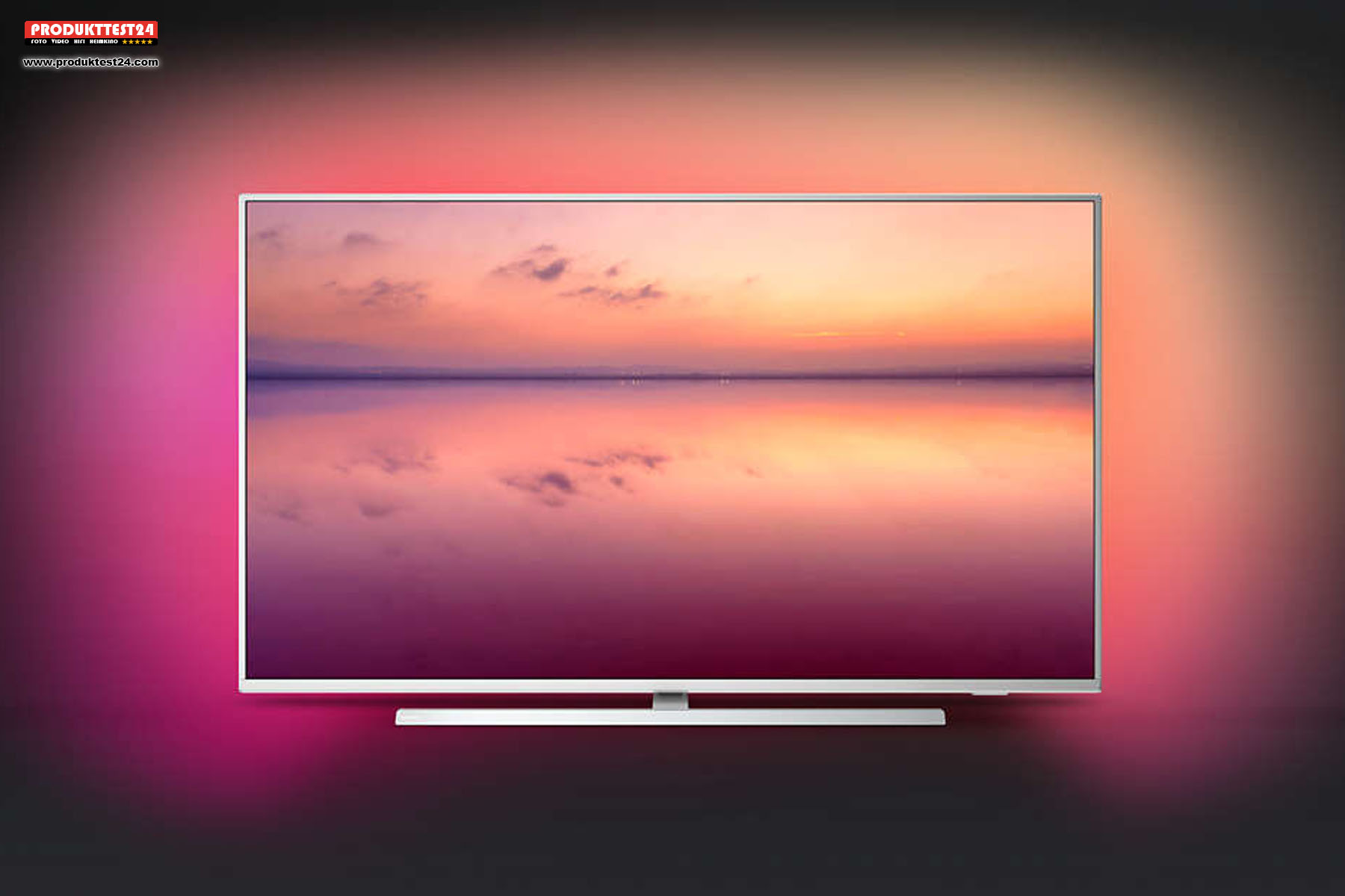 3-Seitiges Ambilight sorgt für ein optisch größeres Bild