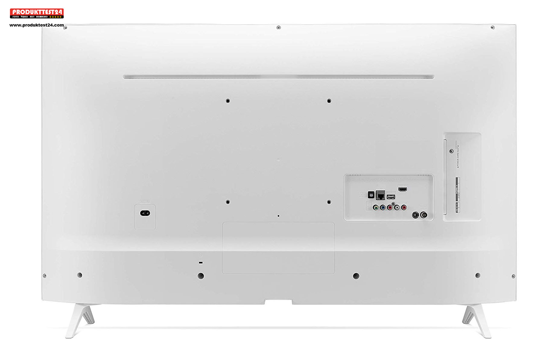 Die Rückseite des LG 49UM7390