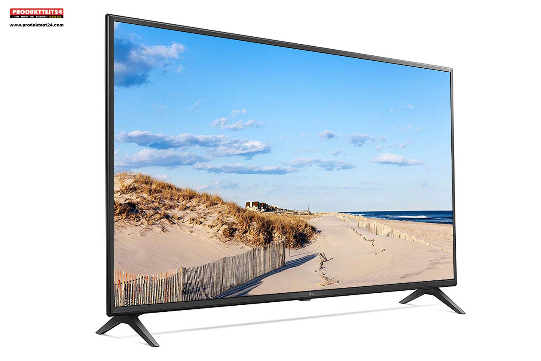 75 Zoll (189 cm) Bilddiagonale und volle 4K Ultra HD Auflösung.