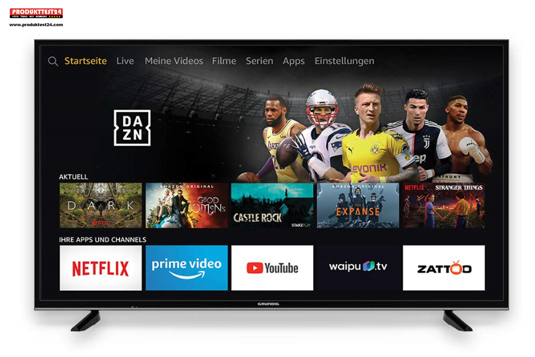 Amazon Fire TV mit Alexa Sprachsteuerung