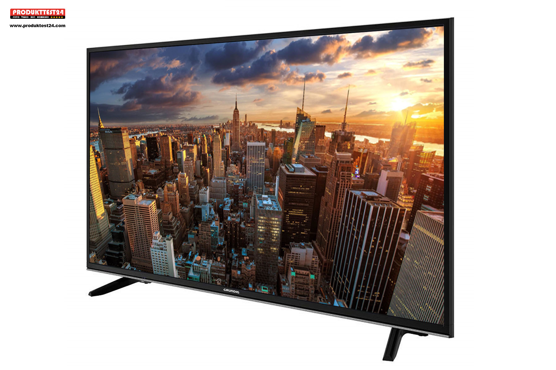 43 Zoll / 108 cm Bilddiagonale und Ultra HD Auflösung