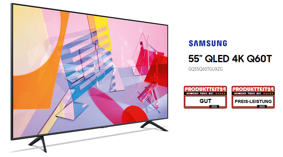 Der Samsung QLED 4K Fernseher GQ55Q60T