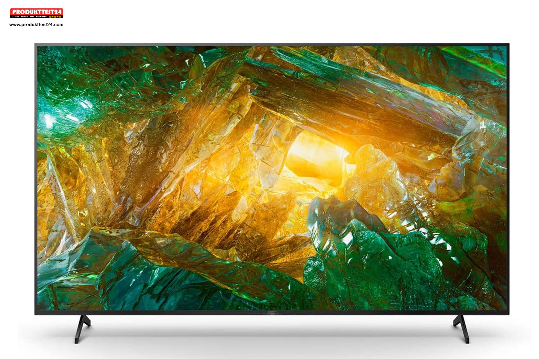 Der Sony KD-75XH8096 unterstützt HDR, Dolby Vision und Dolby Atmos