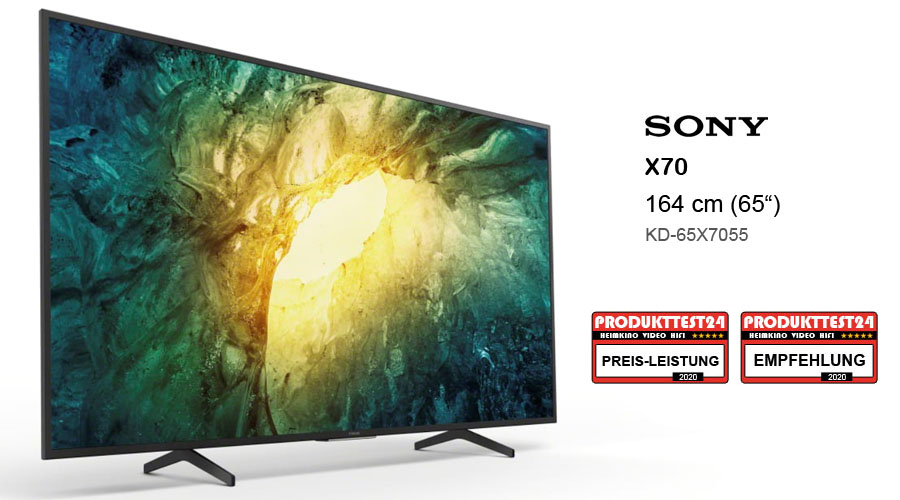 Sony KD-65X7055 UHD 4K-Fernseher im Test