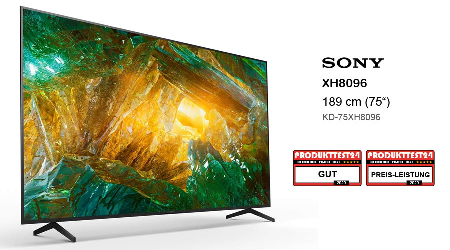 Sony KD-75XH8096 im Test