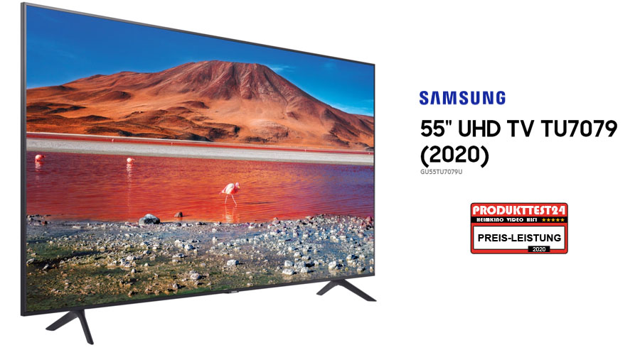 Samsung GU55TU7079 UHD 4K-Fernseher im Test