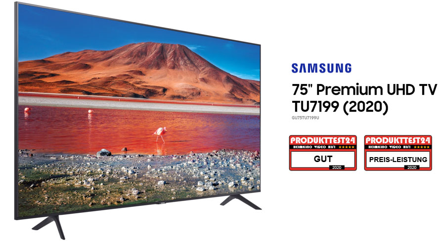 Samsung GU75TU7199 im Test