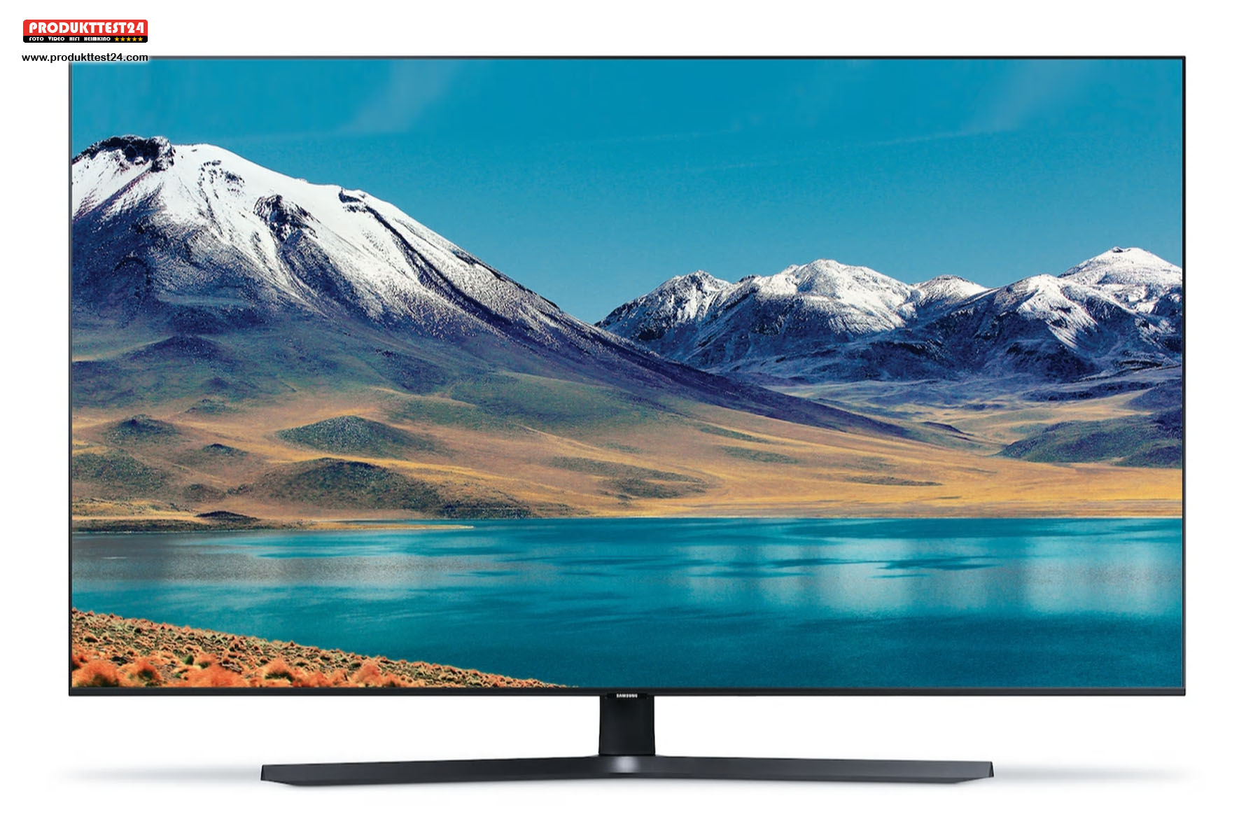 55 Zoll Bilddiagonale, Dual LED Hintergrundbeleuchtung und 4K Auflösung