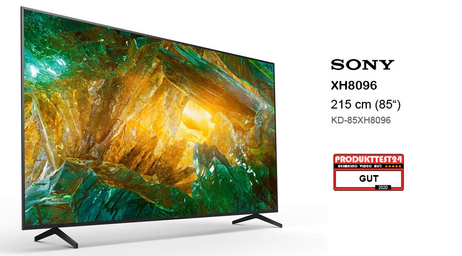 Sony Bravia KD-85XH8096 Ultra HD 4K-Fernseher im Test