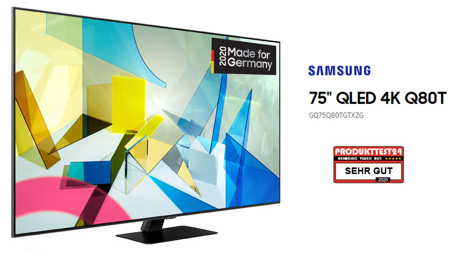 Samsung GQ75Q80T im Test