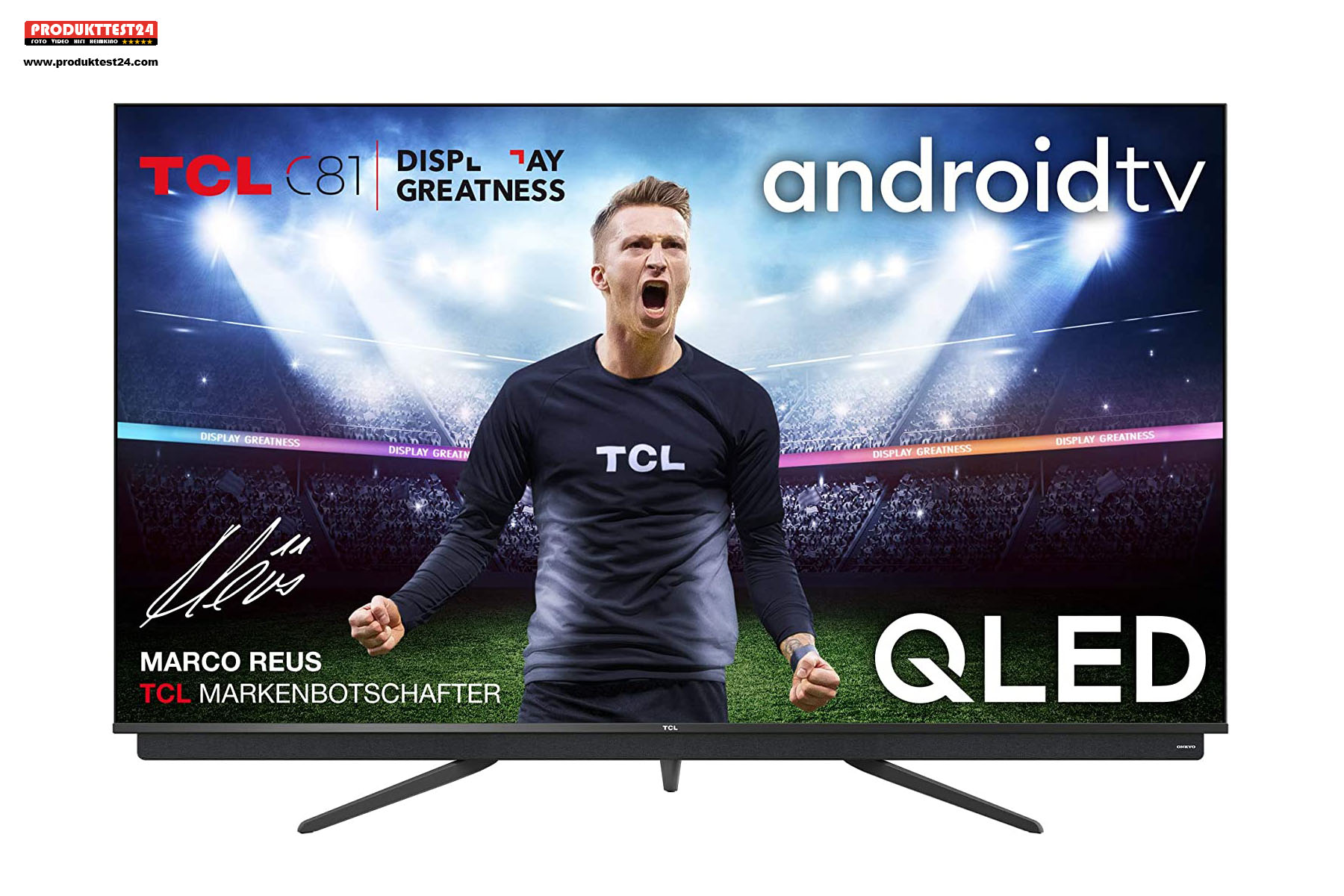 Der TCL 55C815 QLED 4K-Fernseher kann HDR10+, Dolby Vision und Dolby Atmos