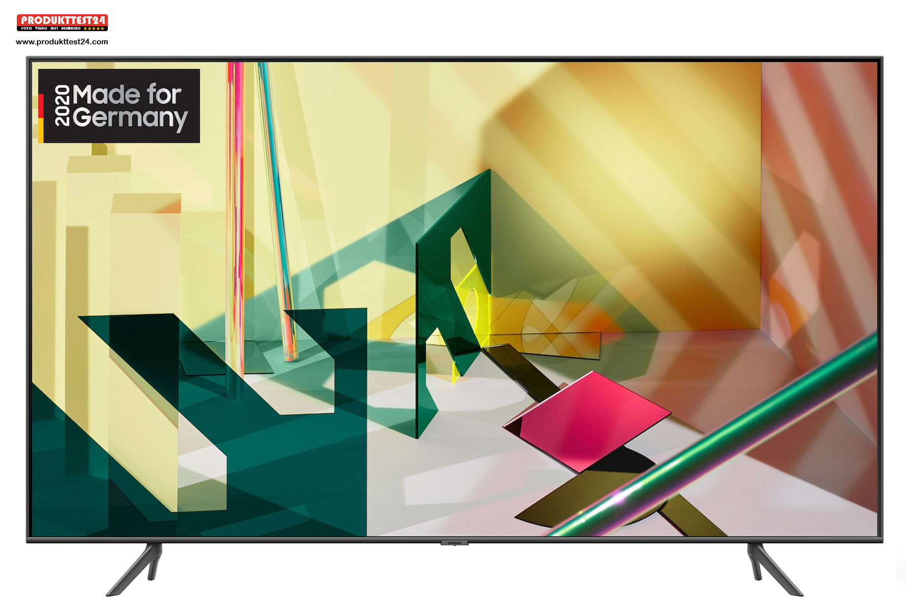 Der 85 Zoll Großbildfernseher - Samsung GQ85Q70T QLED 4K TV