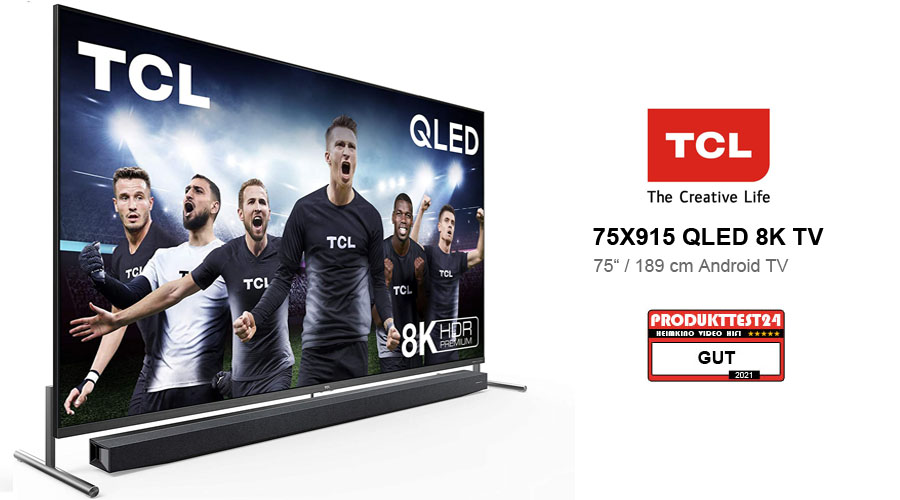 TCL 75X915 8K Fernseher im Test