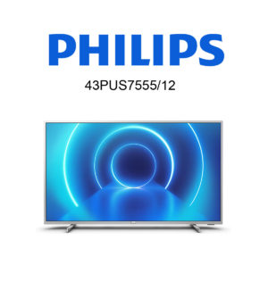 Philips 43PUS7555/12 UHD Fernseher mit Saphi SmartTV