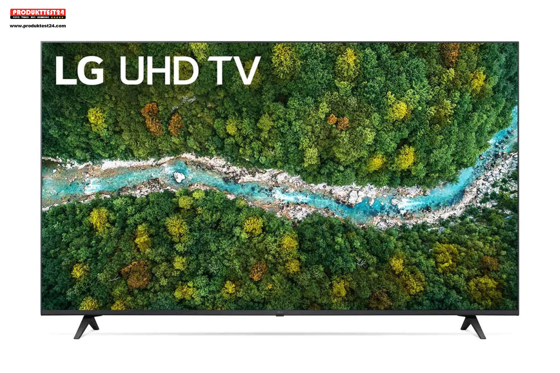 Der LG 55UP77009LB verfügt über SmartTV, Triple Tuner und Sprachsteuerung.