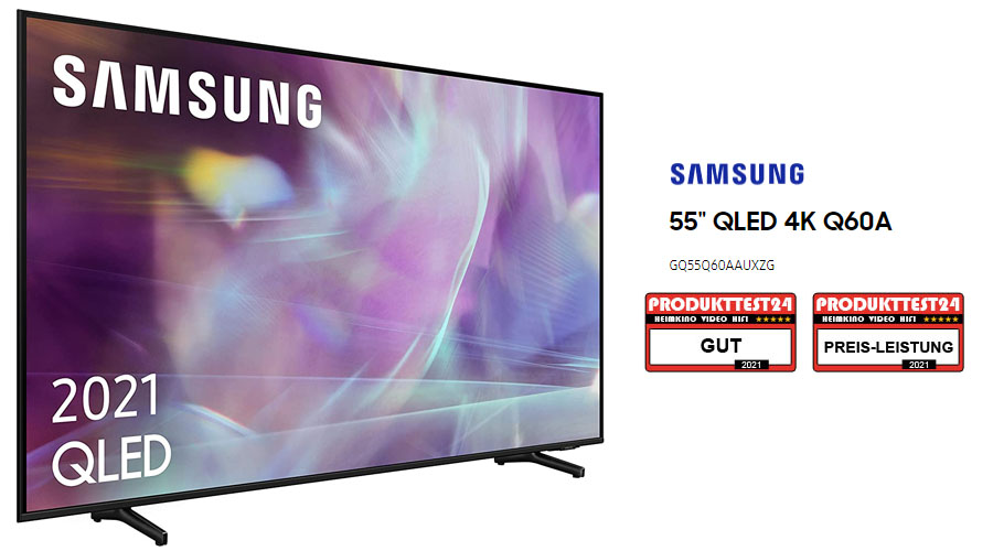 Samsung GQ55Q60A QLED 4K-Fernseher im Test