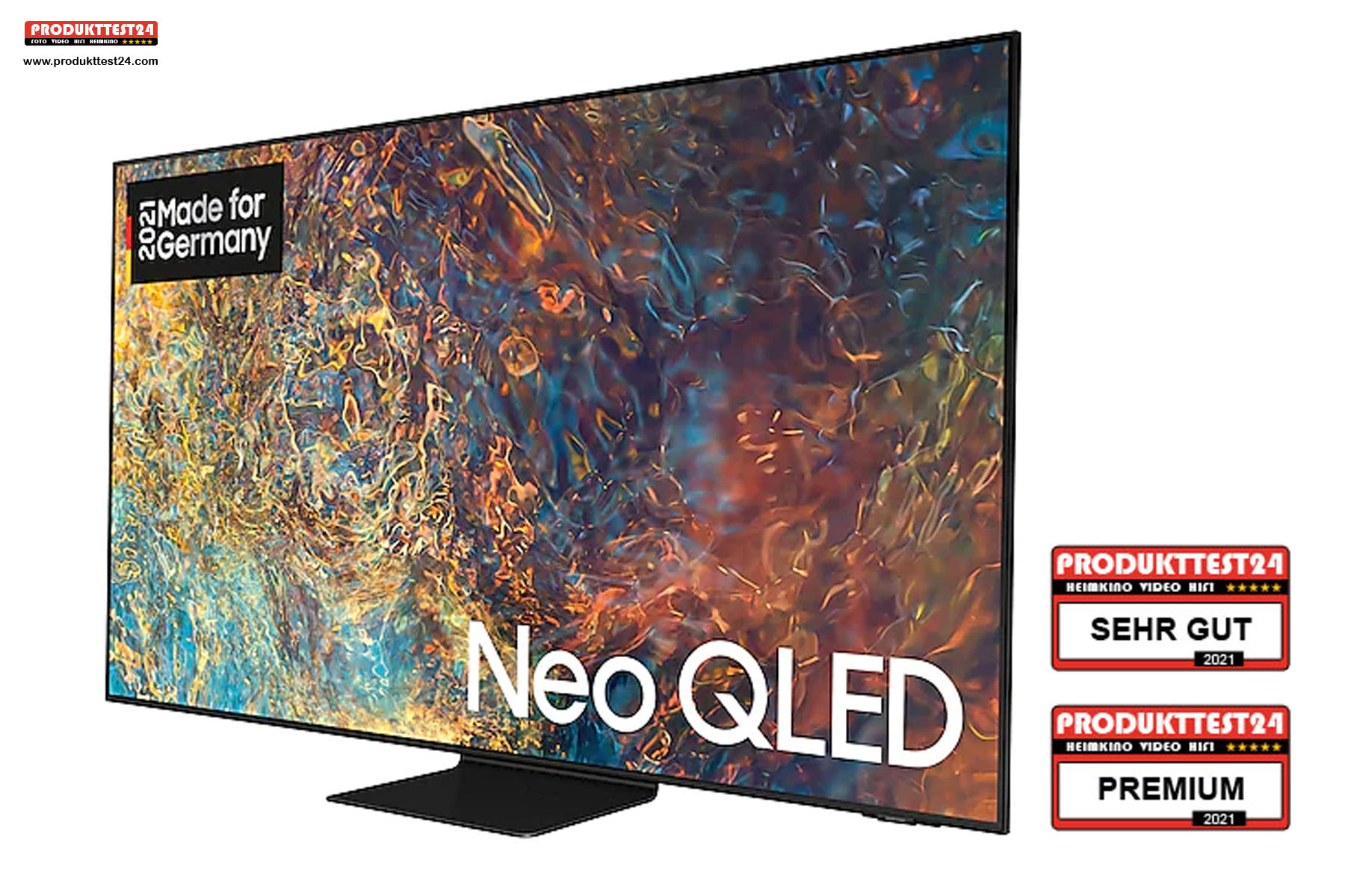 Der Samsung QN90A Neo QLED mit Mini LEDs und 792 Dimming Zonen.