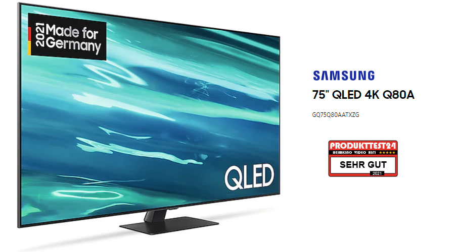 Samsung GQ75Q80A im Test