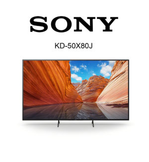 Der Sony KD-50X80J 4K-UHD Fernseher