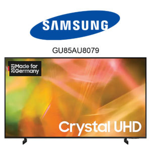 Der 85 Zoll große Samsung GU85AU8079 im Test